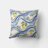Coussin Jeté Citron du Littoral (Verso)
