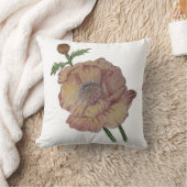 Coussin Jeté Crayon Aquarellable Fleur (Couverture)