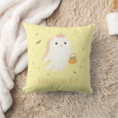 Coussin jeté Cute Ghost Boo-tiful Day (Couverture)