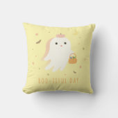 Coussin jeté Cute Ghost Boo-tiful Day (Recto)