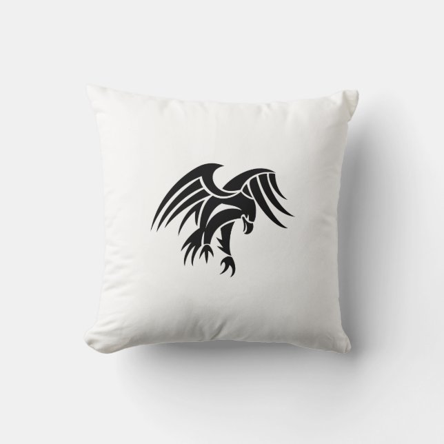 Coussin Jeté d'Oiseau (Recto)
