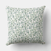 Coussin Jeté - Eucalyptus Argenté (Verso)