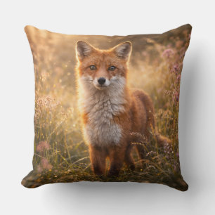 Coussin Jeté faune rustique