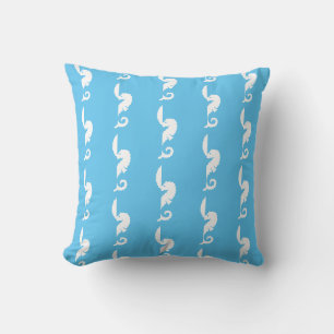 Coussin jeté hippocampe
