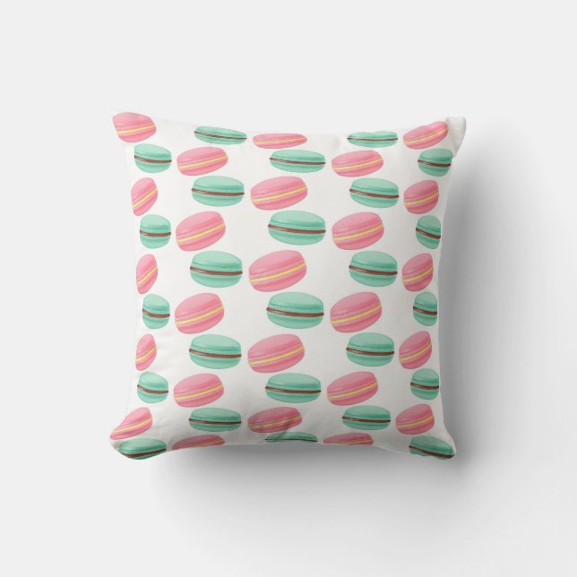 Coussin Jeté-Macarons (Recto)