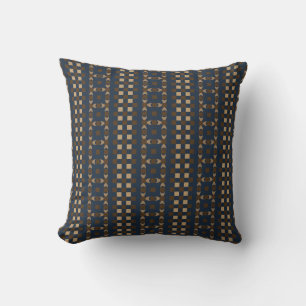 Coussin jeté motif sable de minuit 
