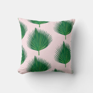 Coussin jeté Palmier Tropical