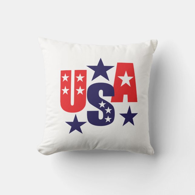 Coussin jeté patriotique  (Recto)