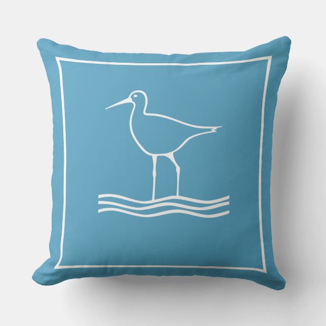 Coussin Jeté Sandpiper (Recto)