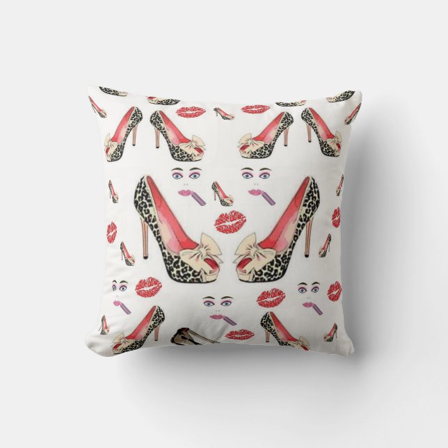 Coussin Jeter Des Chaussures D'Oreiller (Recto)