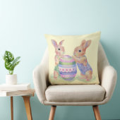 Coussin Jeter des lapins d'Oeufs d'Oreiller (Chaise)
