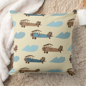 Coussin Jeter Jouet d'oreiller Avion 2 (Couverture)