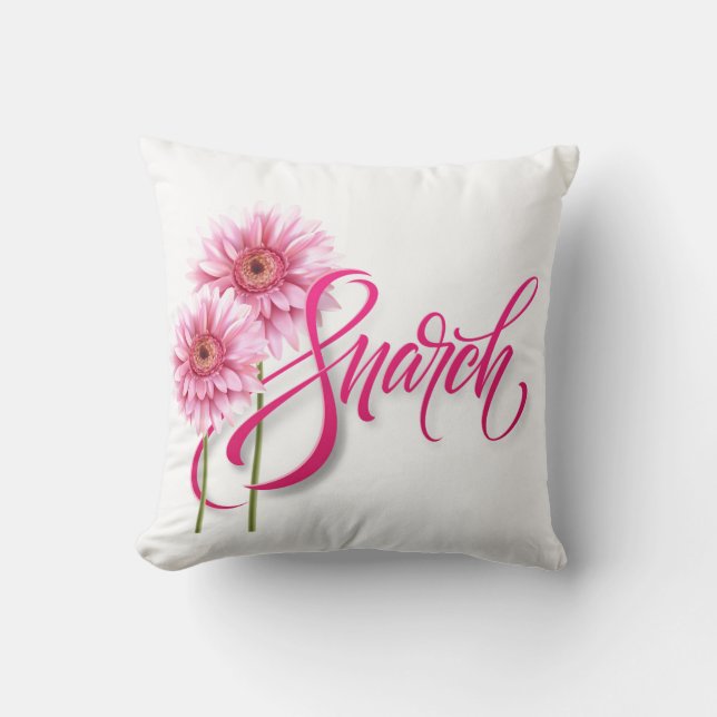 Coussin Jeter l'oreiller 16 po x 16 po (Recto)