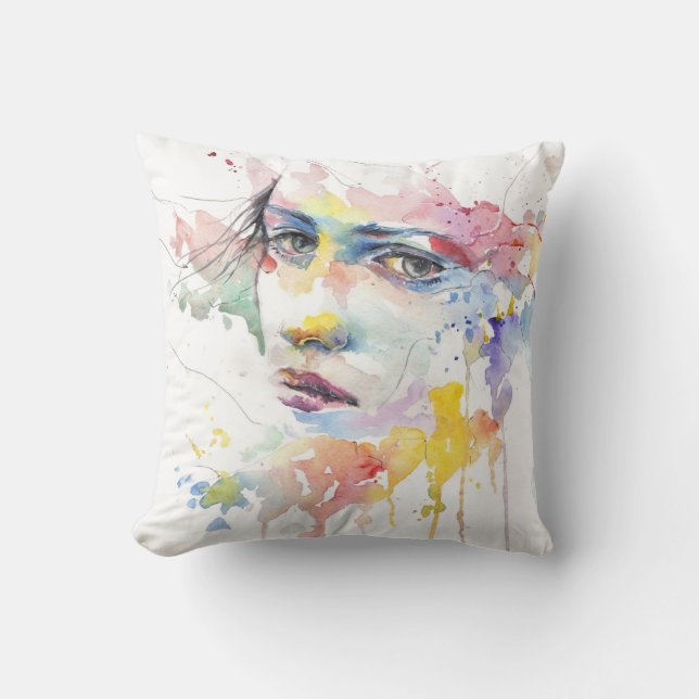 Coussin Jeter l'oreiller 16 po x 16 po (Recto)