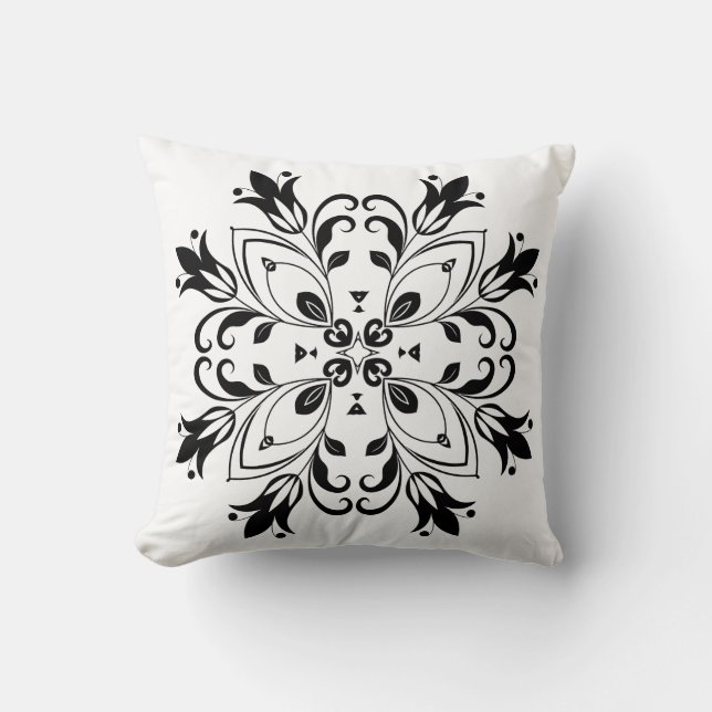 Coussin Jeter l'oreiller 16 po x 16 po (Recto)