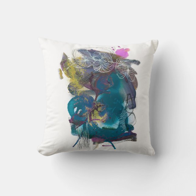 Coussin Jeter l'oreiller 16 po x 16 po (Recto)