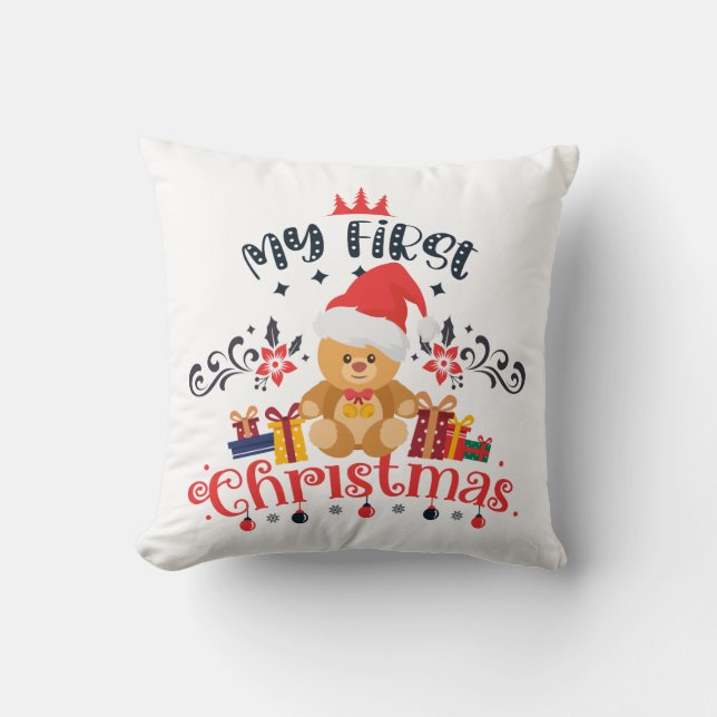 Coussin Jeter l'oreiller 16 po x 16 po (Recto)