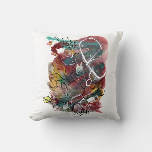 Coussin Jeter l'oreiller 16 po x 16 po (Recto)
