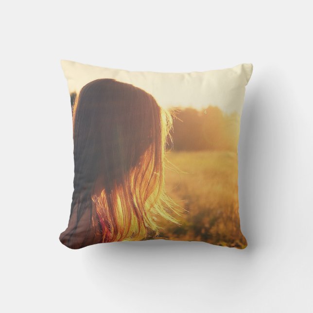 Coussin Jeter l'oreiller 16 po x 16 po (Recto)
