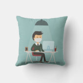 Coussin Jeter l'oreiller 16 po x 16 po (Verso)