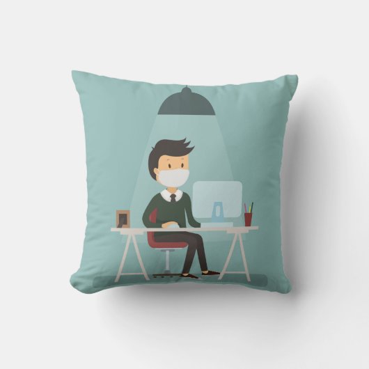 Coussin Jeter l'oreiller 16 po x 16 po (Recto)