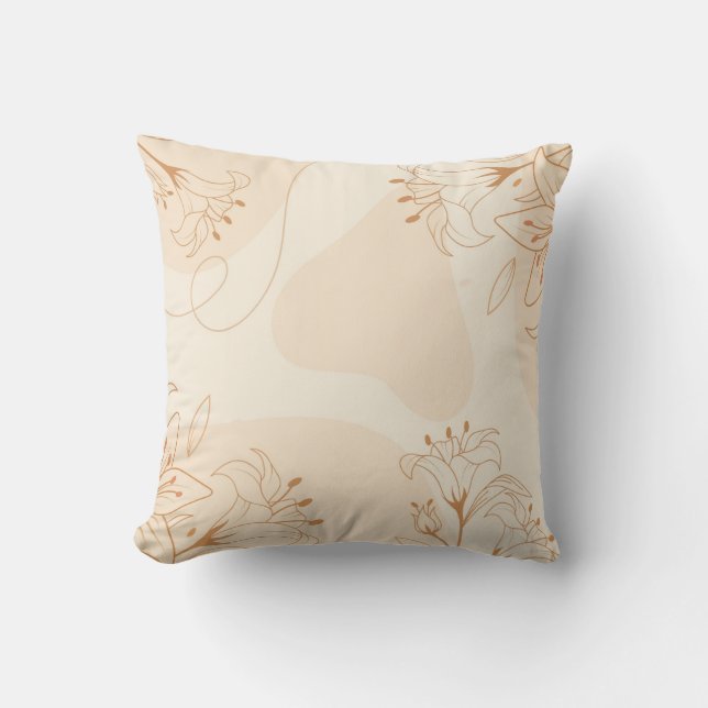 Coussin Jeter l'oreiller 16 po x 16 po (Recto)