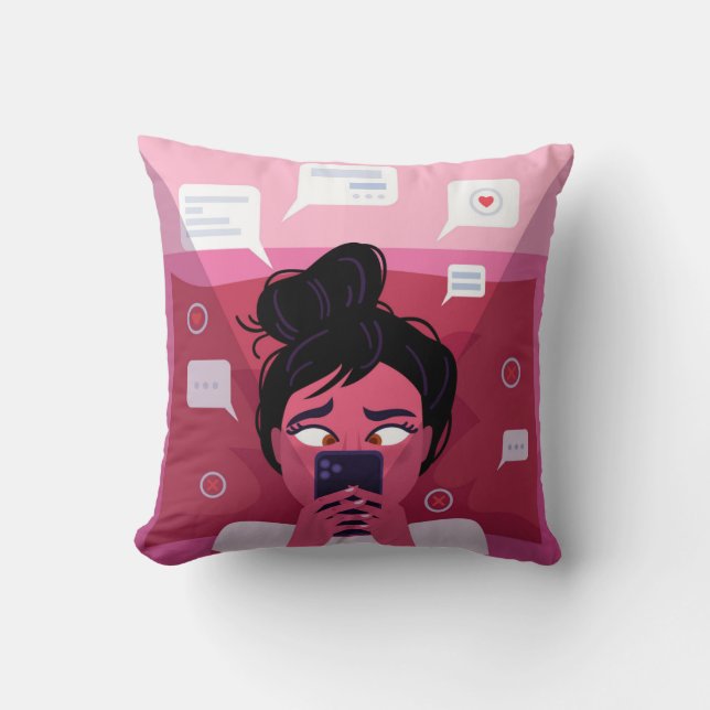 Coussin Jeter l'oreiller 16 po x 16 po (Recto)