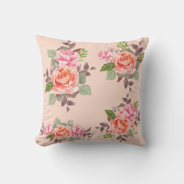 Coussin Jeter l'oreiller 16 po x 16 po (Recto)