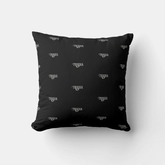 Coussin Jeter l'oreiller avec le nom ou le texte HAMbyWG (Recto)