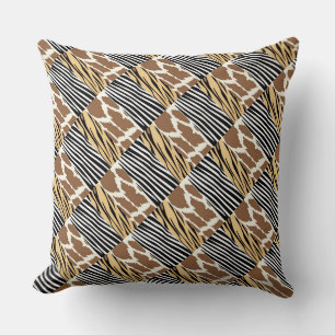 Coussin Jeter l'oreiller en version africaine
