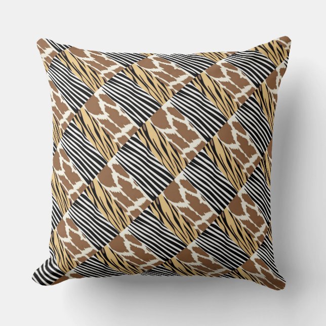 Coussin Jeter l'oreiller en version africaine (Recto)