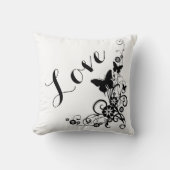Coussin Jeter l'oreiller/l'amour (Recto)