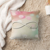 Coussin Jeter l'oreiller/l'infini et l'amour (Couverture)