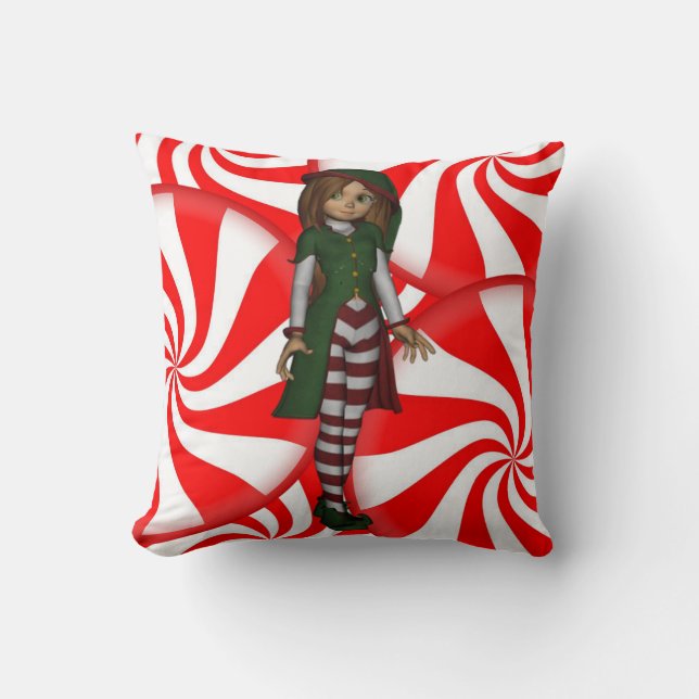 Coussin Jeter l'oreiller Noël (Recto)
