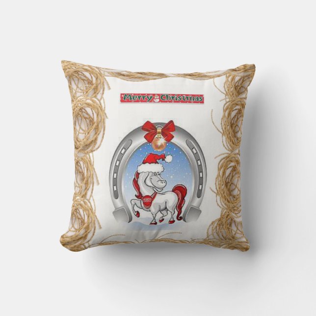 Coussin Jeter l'oreiller Noël (Recto)
