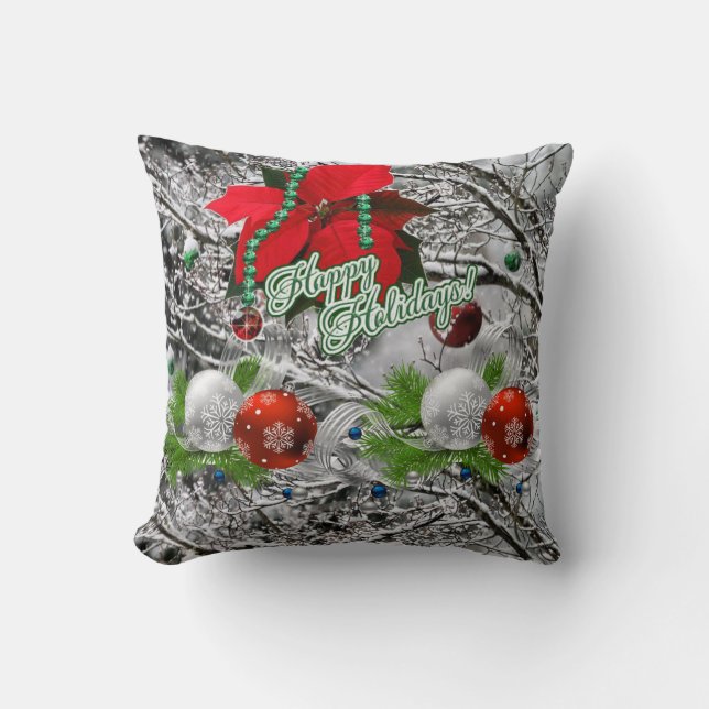 Coussin Jeter l'oreiller Noël (Recto)