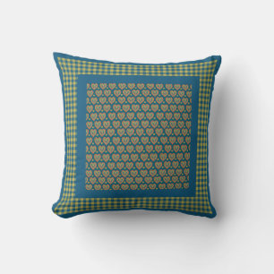 Coussin Jeter l'oreiller ou le coussin, les coeurs et En v