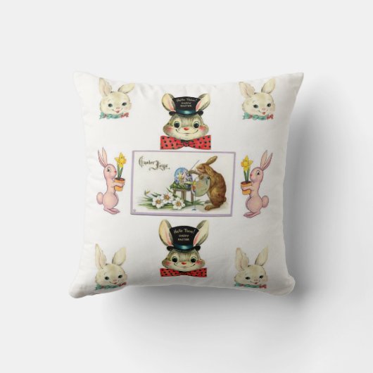 Coussin Jeter l'oreiller Pâques (Verso)