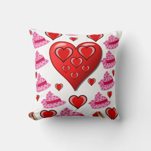 Coussin Jeter l'oreiller Saint-Valentin