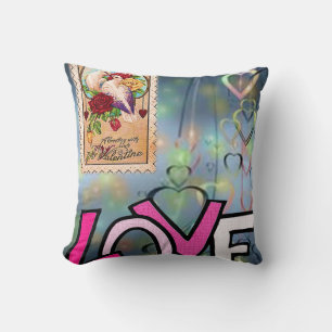 Coussin Jeter l'oreiller Saint-Valentin