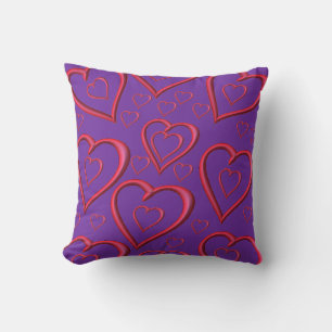 Coussin Jeter l'oreiller Saint-Valentin