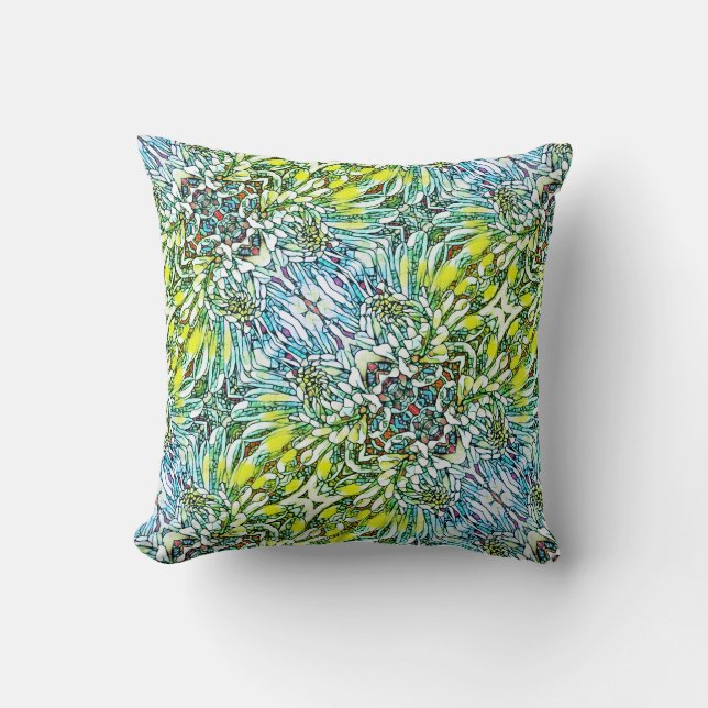Coussin Jeter l'oreiller - SG Dahlia #3 (Recto)