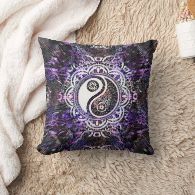 Coussin Jeter l'oreiller yin yang (Couverture)