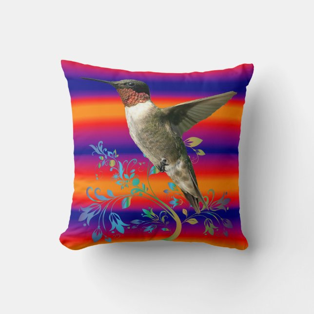 Coussin Jeter Oiseau d'oreiller (Recto)