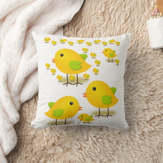 Coussin Jeter Oiseau d'oreiller (Couverture)