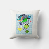 Coussin Jeter Oiseau d'oreiller (Verso)