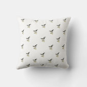 Coussin Jeter Oiseau d'oreiller (GRE.W.) - Vert (Verso)