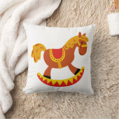 Coussin Jeter Oreiller/Cheval à roche (Couverture)