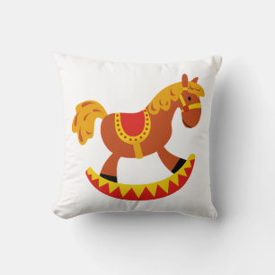 Coussin Jeter Oreiller/Cheval à roche