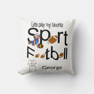 Coussin Jeter Pillow Football Sports